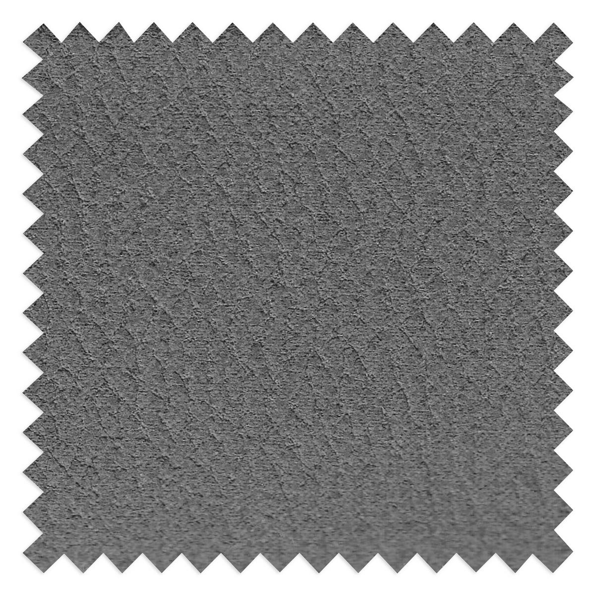 RELAXLIEGE in Mikrofaser Dunkelgrau  - Dunkelgrau/Silberfarben, Design, Textil/Metall (65/65-95/171cm) - Livetastic