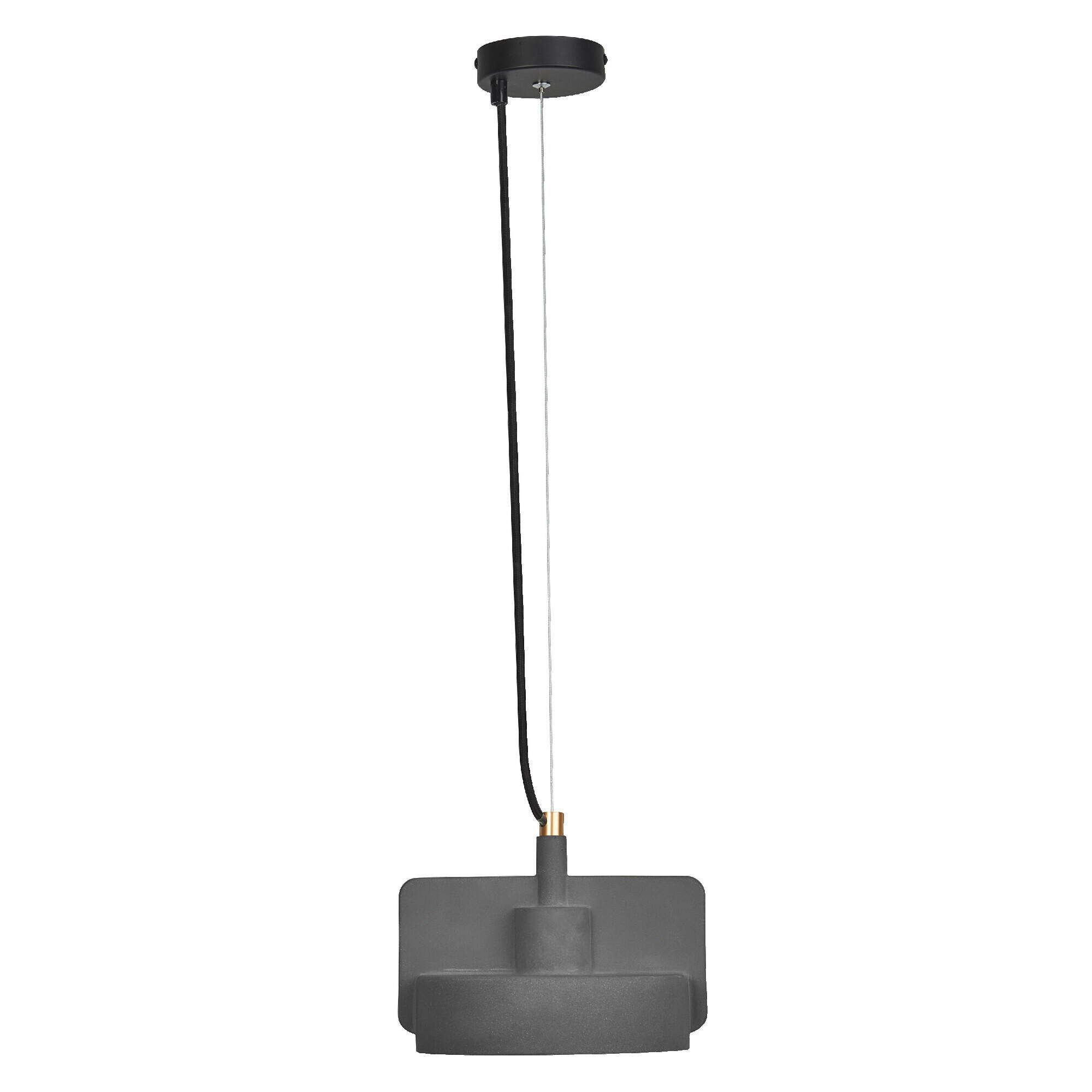 PENDELLEUCHTE 22,5/150 cm  - Dunkelgrau, Natur, Stein (22,5/150cm) - Ledvance