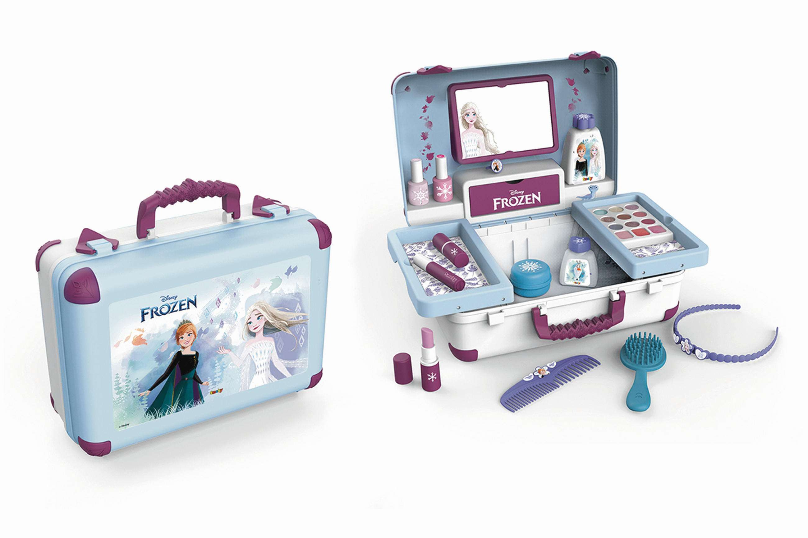 SMOBY KOSMETIKKOFFER Frozen  - Multicolor, Basics, Kunststoff (30/8,9/44,3cm) - Simba