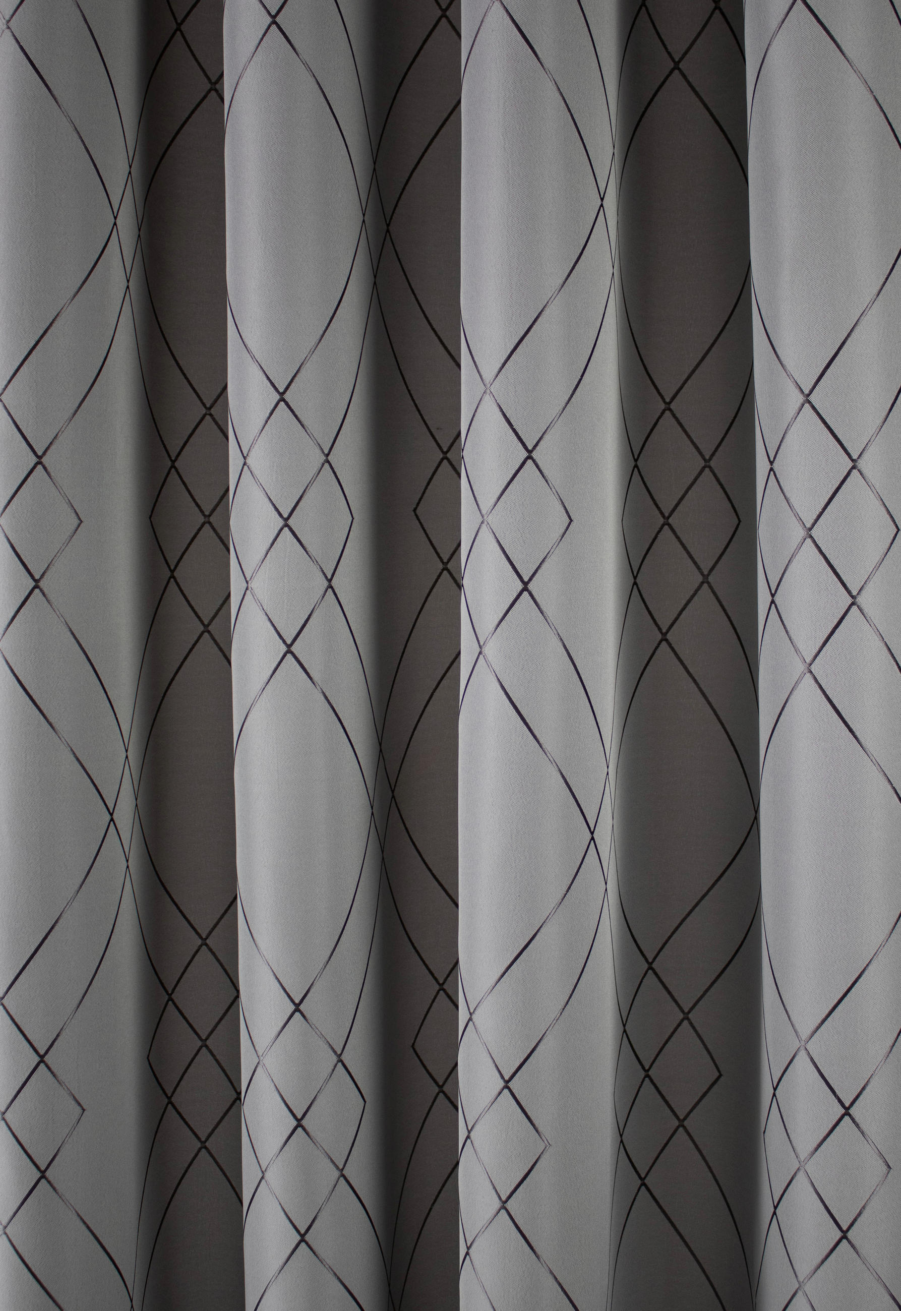 ÖSENSCHAL halbtransparent 140/245 cm   - Grau, Basics, Textil (140/245cm)
