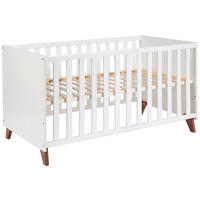 GITTERBETT Emely  - Weiß, Basics, Holzwerkstoff (75/80/144cm) - Jimmylee