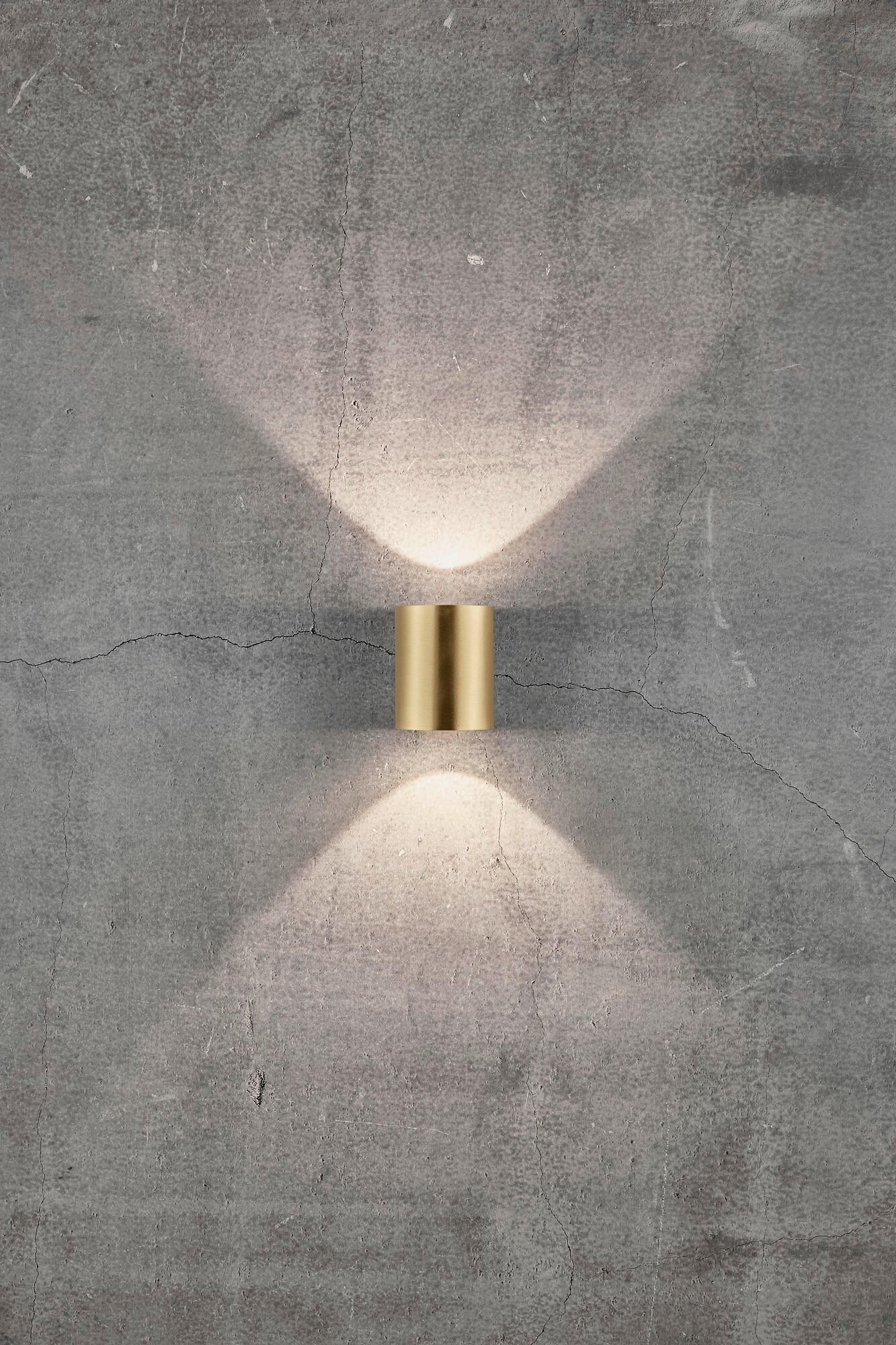 AUßENWANDLEUCHTE 8,7/10,6/10 cm   - Messingfarben, Basics, Metall (8,7/10,6/10cm) - Nordlux