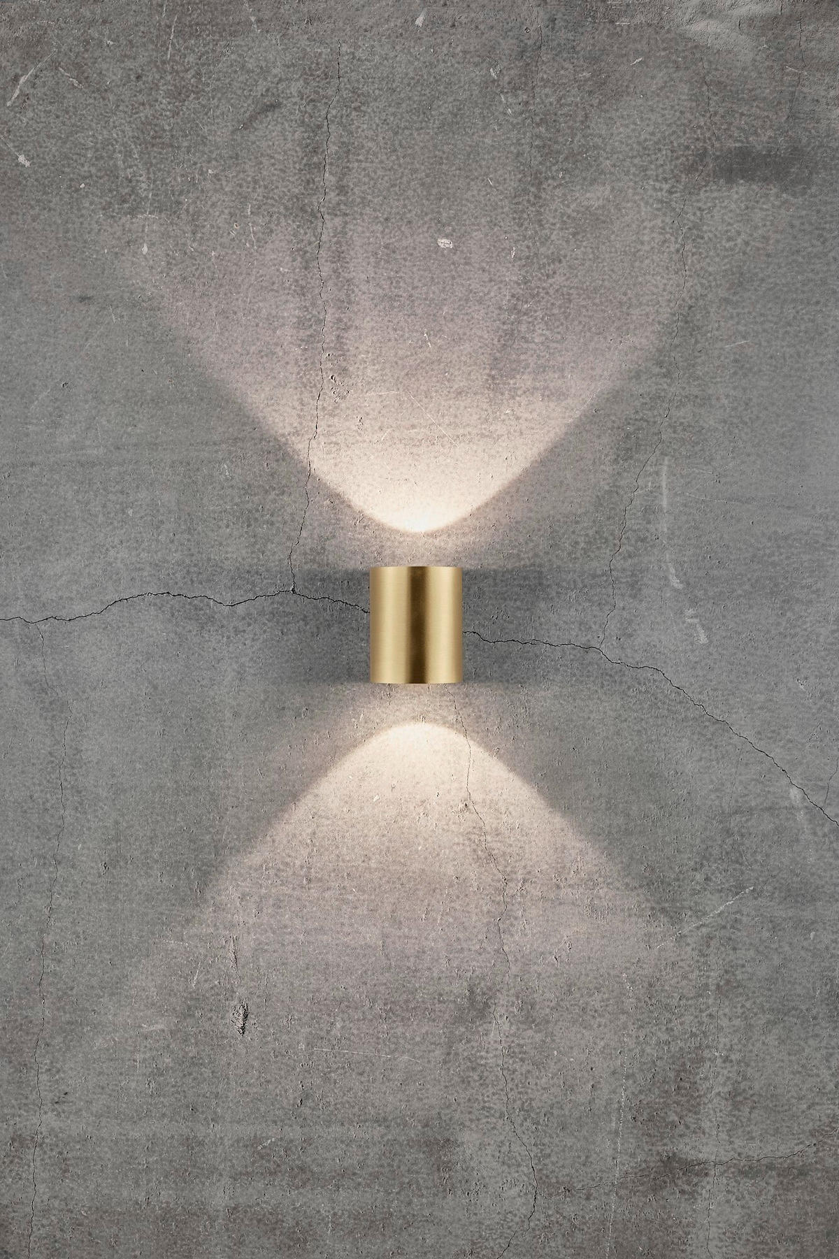 AUßENWANDLEUCHTE 8,7/10,6/10 cm   - Messingfarben, Basics, Metall (8,7/10,6/10cm) - Nordlux