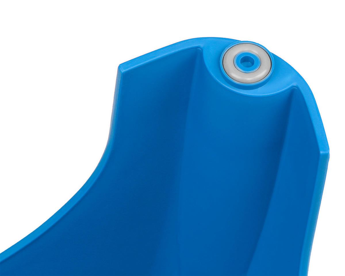 TRITTHOCKER Dunkelblau  - Dunkelblau, Basics, Kunststoff (44/23,5/31cm) - Ambia Garden