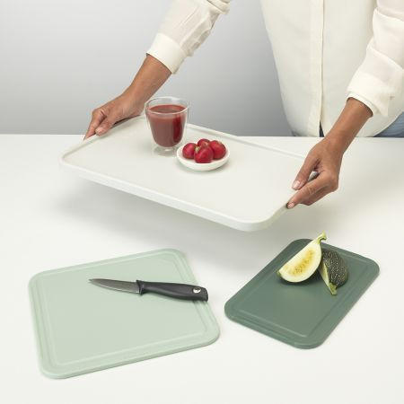 SET DESK ZA REZANJE - zelena, Konvencionalno, umetna masa (26,7/42,8/2,1cm) - Brabantia