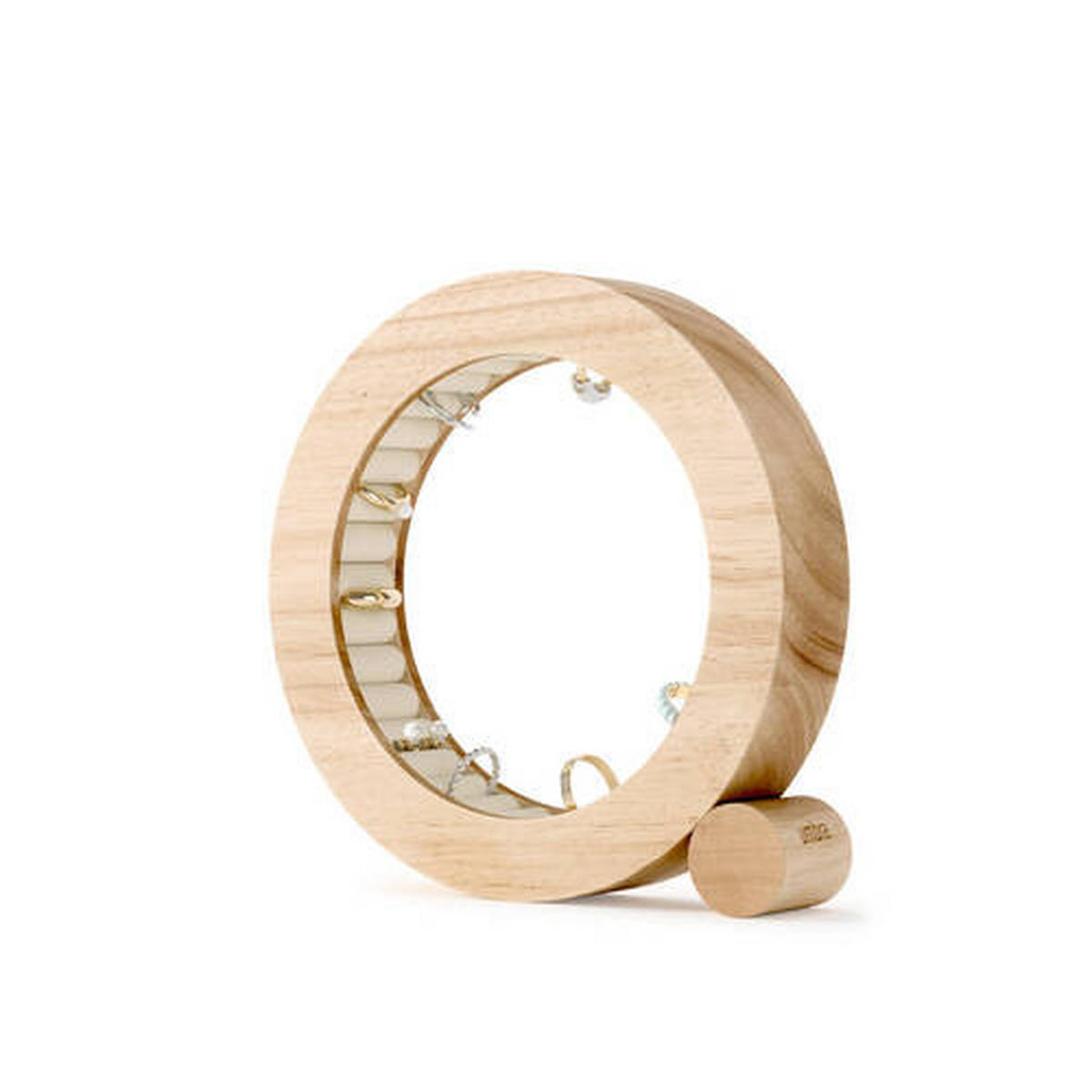ŠKRINJA ZA NAKIT   19,1/19,1/5,1 cm    - srčevina bukve, Konvencionalno, drvo (19,1/19,1/5,1cm) - Umbra