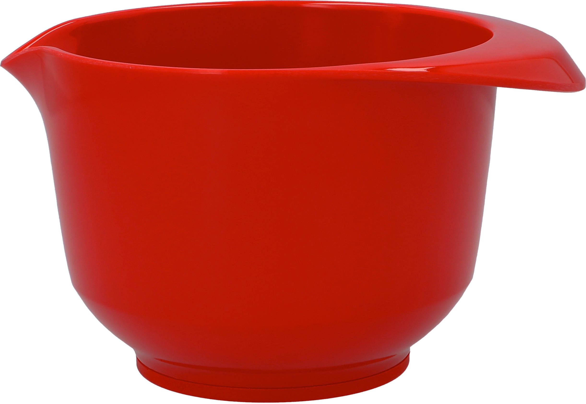 RÜHRSCHÜSSEL - Rot, Basics, Kunststoff (16,5/9,5/12,8cm) - Birkmann