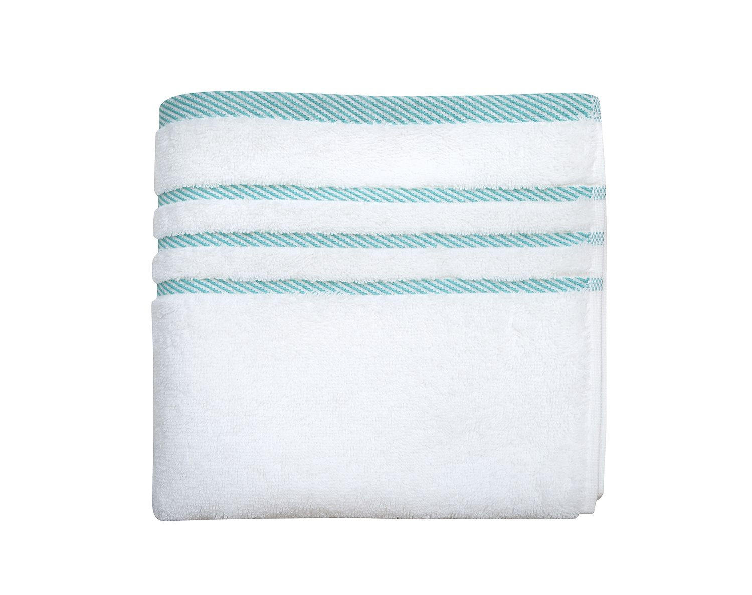 TÖRÖLKÖZŐ 70/130 cm fehér, olajkék  - olajkék/fehér, Konventionell, textil (70/130cm) - Esposa