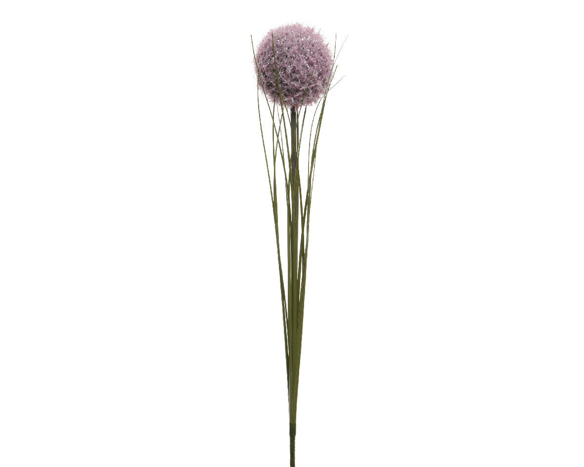 DEKOR VIRÁG - lila, Basics, műanyag (66cm)