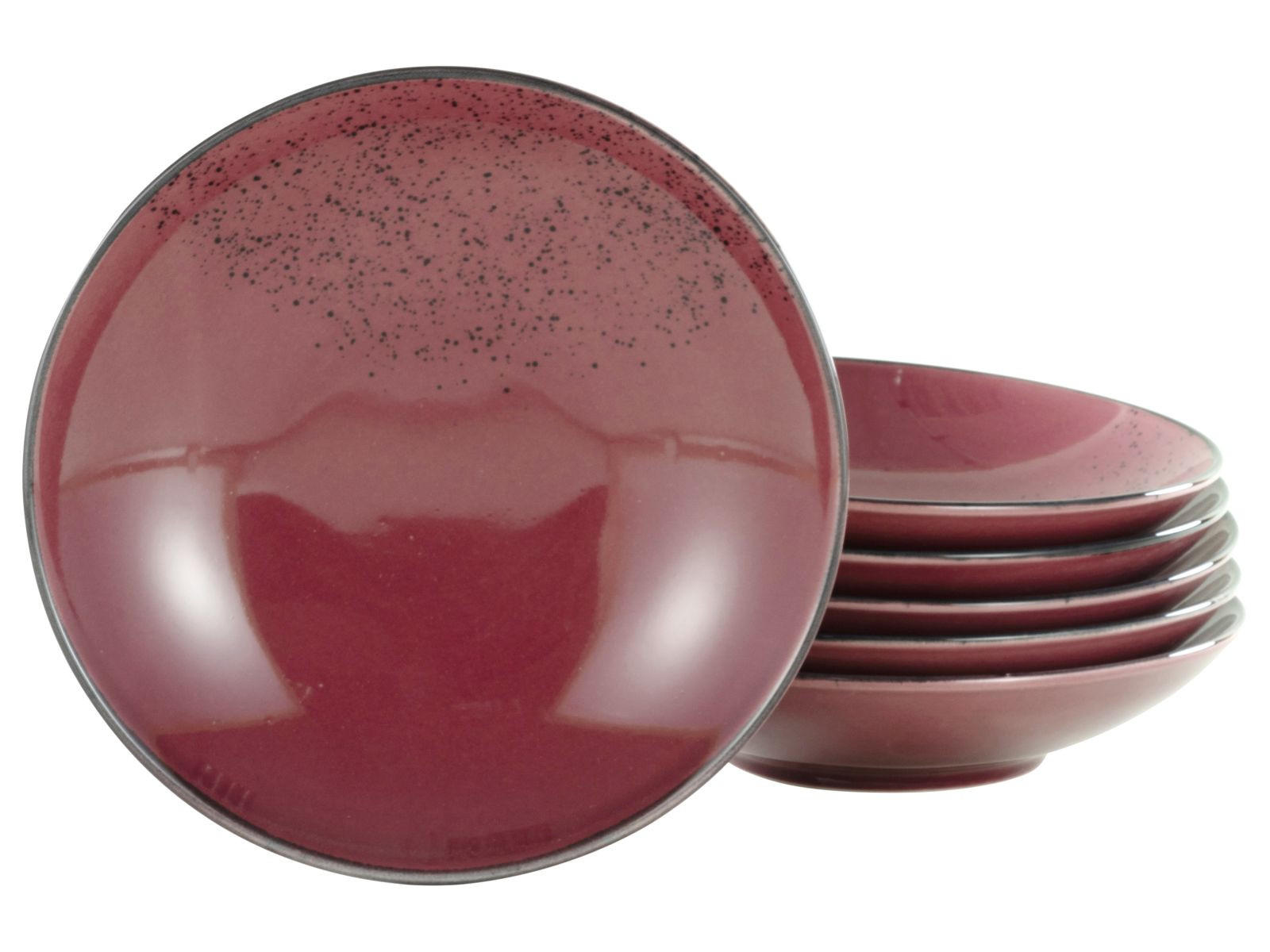 SUPPENTELLERSET 6-teilig Steinzeug NATURE COLLECTION  - Trend, Keramik (22cm) - Creatable
