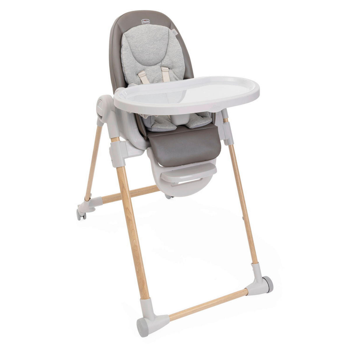HOCHSTUHL Polly Armonia Grauweiß, Beige, Naturfarben Scandinavian  - Beige/Grauweiß, Basics, Kunststoff (57/79-104/90cm) - Chicco