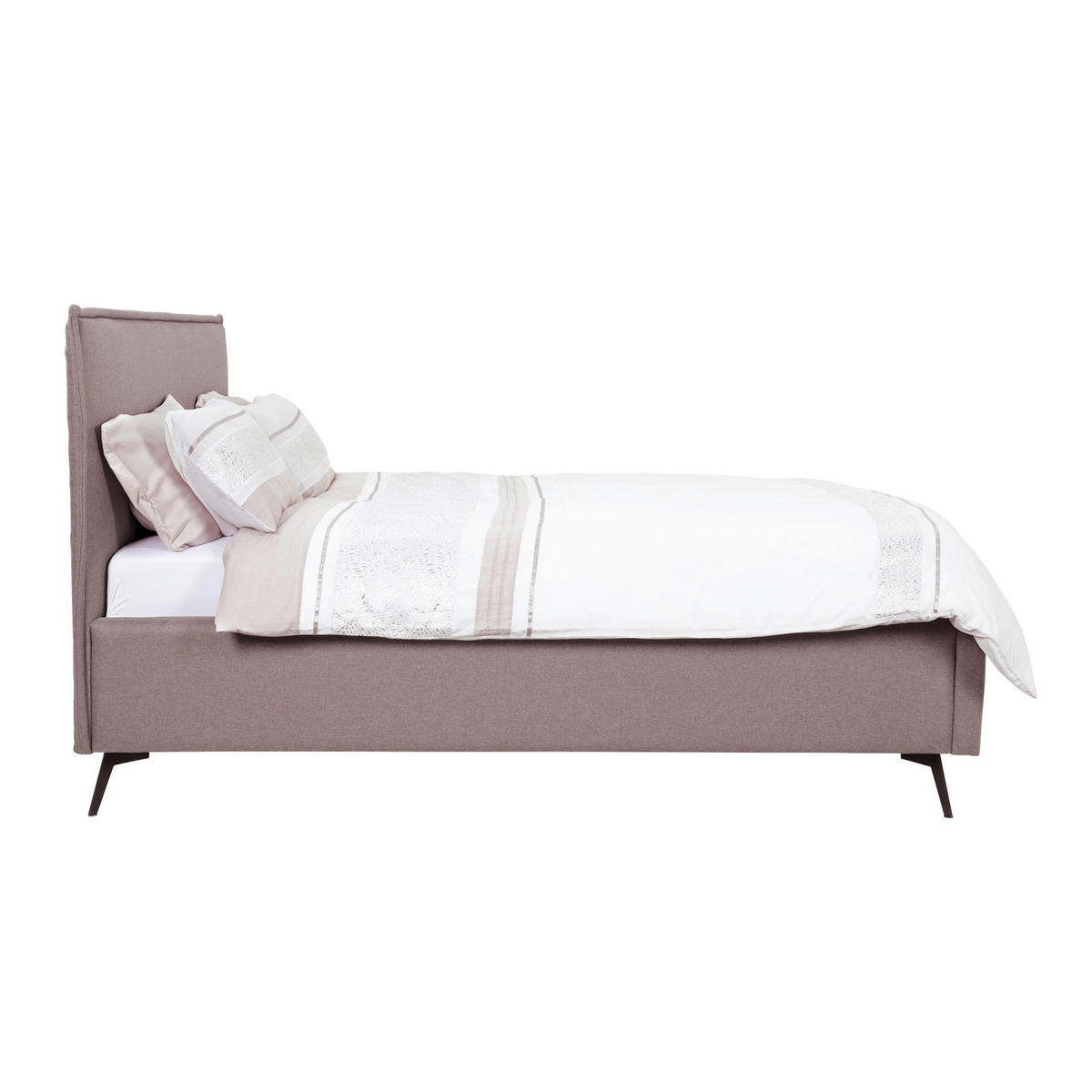 POLSTERBETT Rosa 200/200 cm  - Rosa, MODERN, Holz/Textil (200/200cm) - MID.YOU