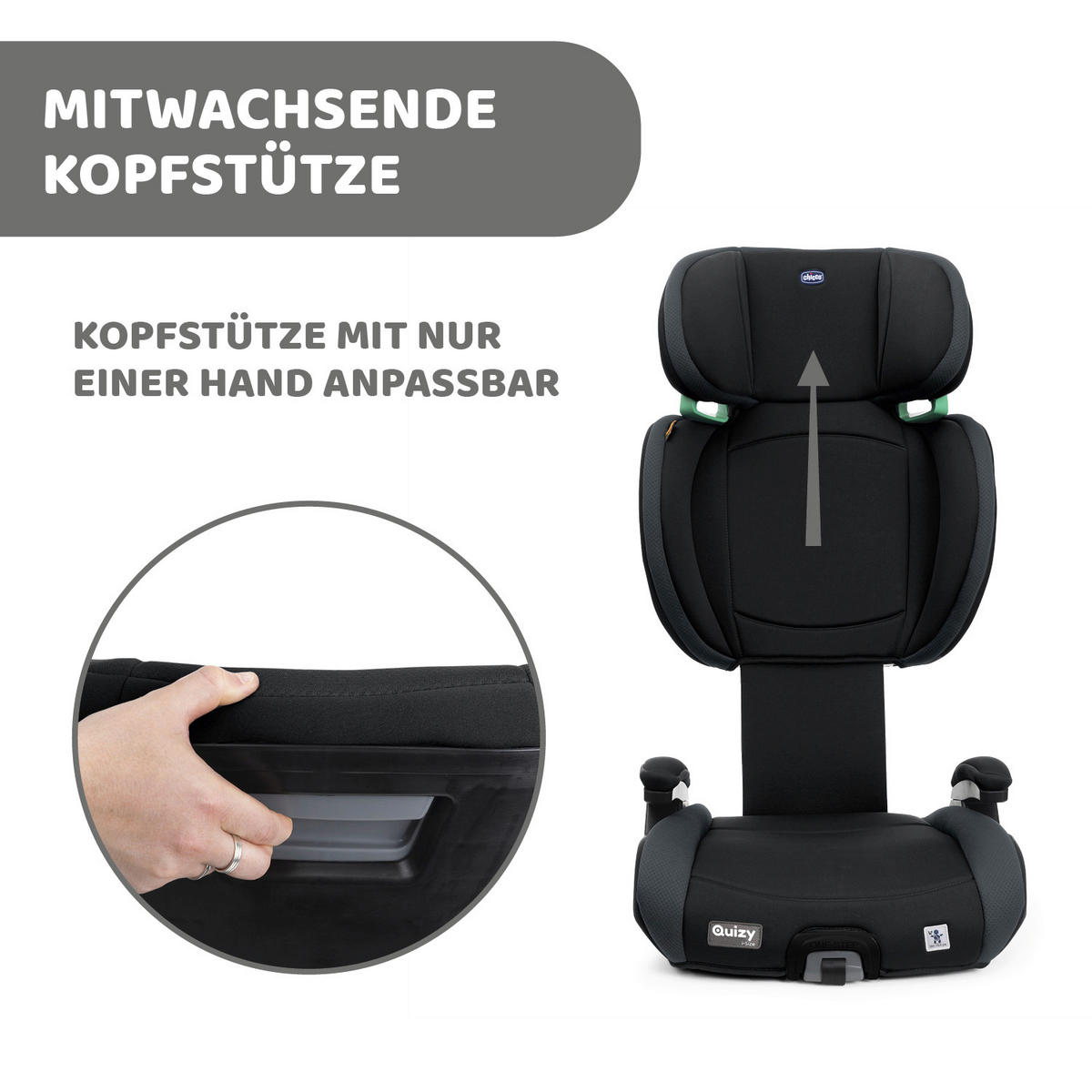 KINDERAUTOSITZ   - Schwarz, Basics (44/64/88/40cm) - Chicco