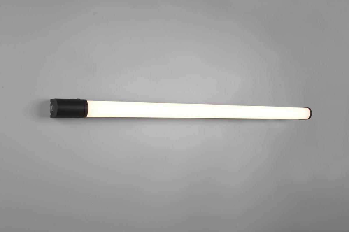 LED VÄGGLAMPA Piera 119/7/5,5 cm   - svart, Basics, plast (119/7/5,5cm) - Trio Leuchten