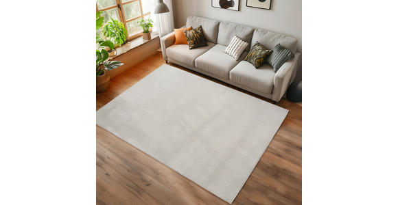 FLACHWEBETEPPICH 60/110 cm HELIX Creme  - Creme, Basics, Kunststoff/Textil (60/110cm) - Novel