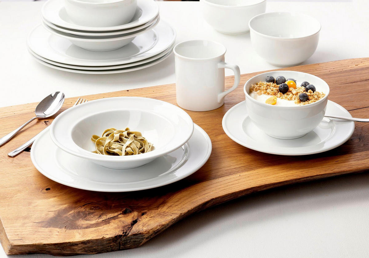 TAFELSERVICE Weiß 8-teilig  - Weiß, Keramik (30/17/30cm) - Ritzenhoff Breker