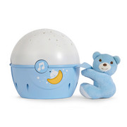 NACHTLICHT - Blau/Weiß, Basics, Kunststoff/Textil (16/20,8/26cm) - Chicco