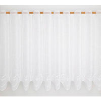 KRATKA ZAVESA  2024 AUTUMN          60 cm   bela  - bela, Basics, tekstil (60cm)