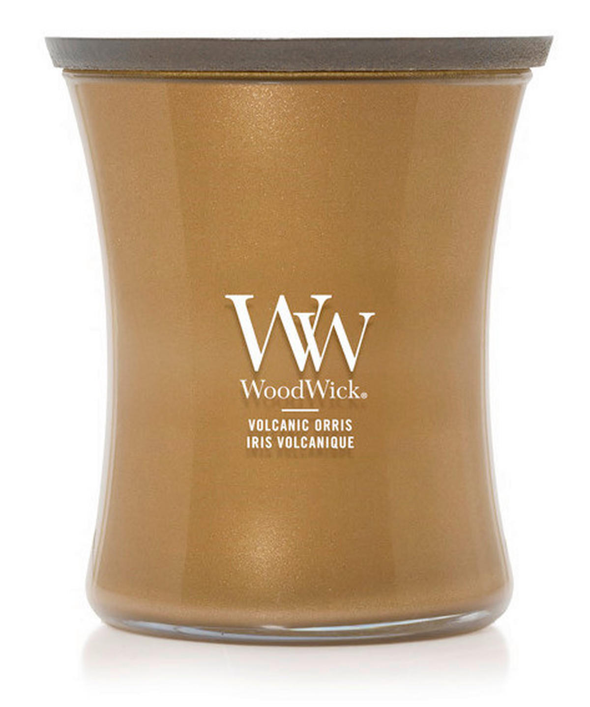 ILLATGYERTYA - áttetsző, Modern, üveg/paraffin (11.8/9.8/9.8cm) - WoodWick