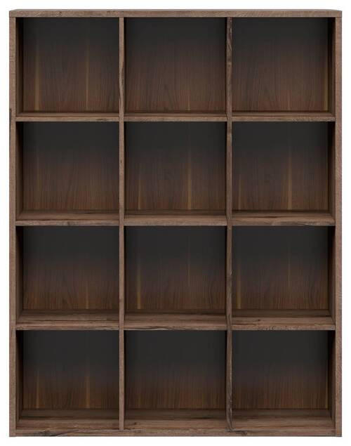 REGAL Eichefarben - Eichefarben/Schwarz, Design, Holzwerkstoff/Kunststoff (114/146,5/38,5cm)