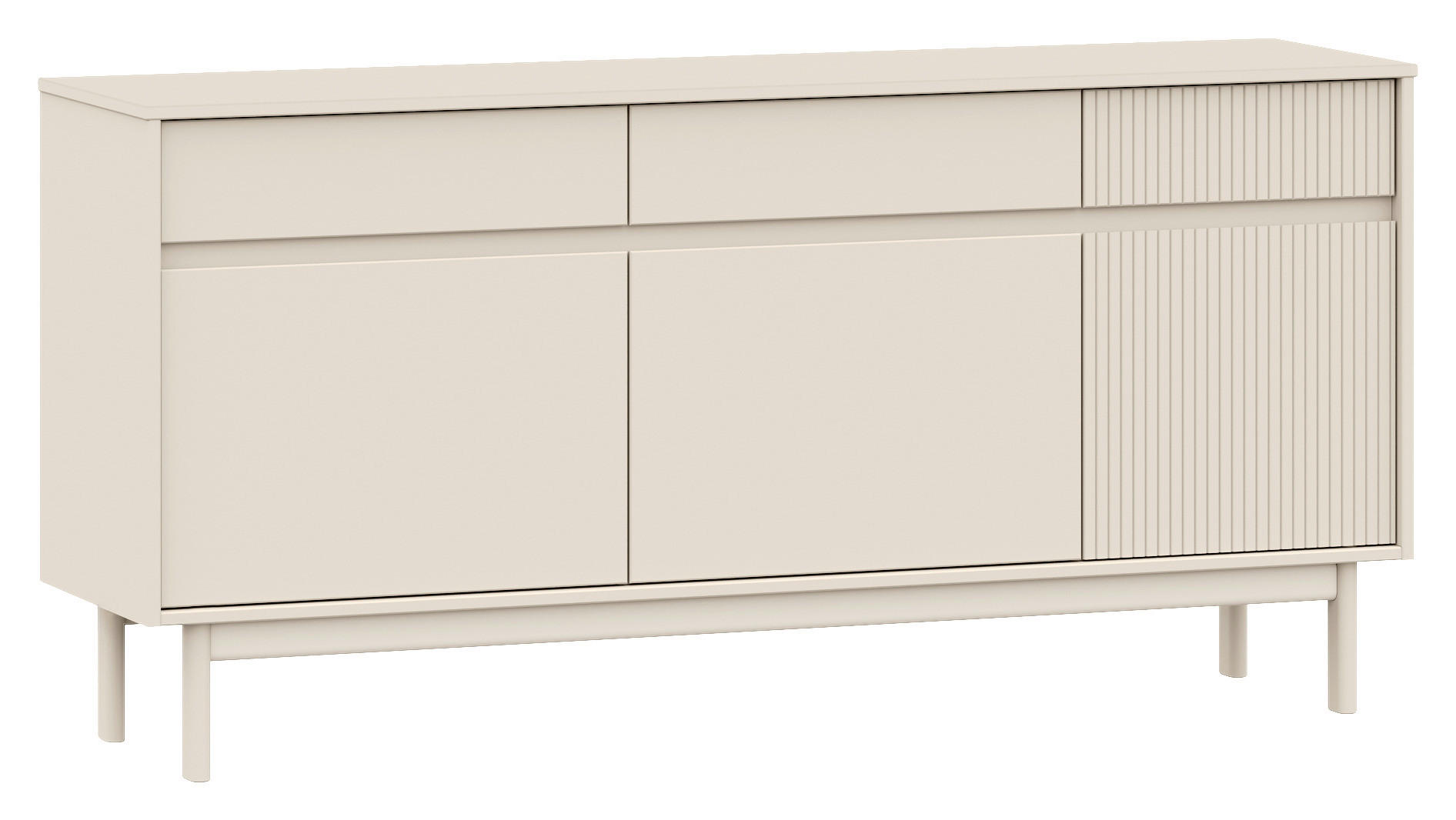 SIDEBOARD Cava  in 160/78/42 cm  - Beige, Design, Holz (160/78/42cm) - Livetastic