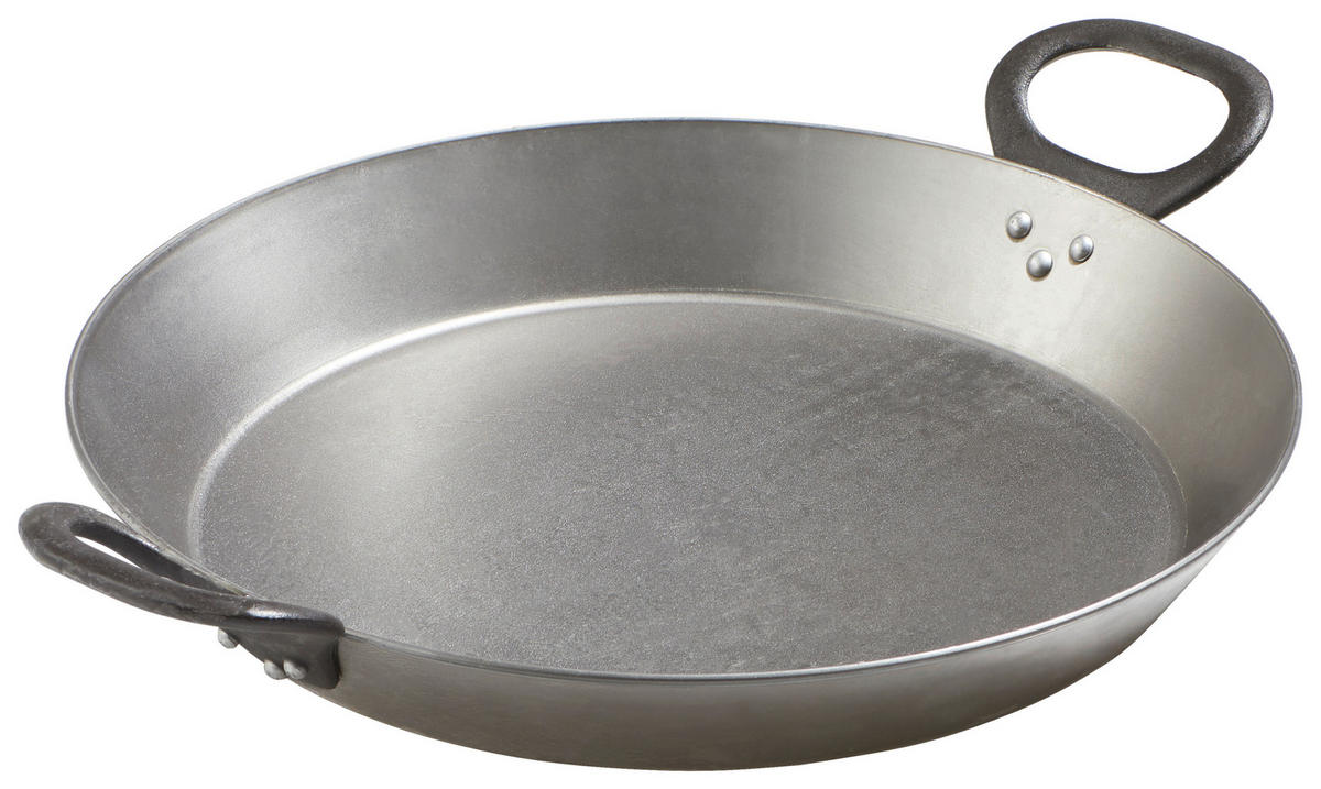 SERVIERPFANNE EISEN 1888 28/37,5/6,5 cm  - Silberfarben, Basics, Metall (28/37,5/6,5cm) - Rösle