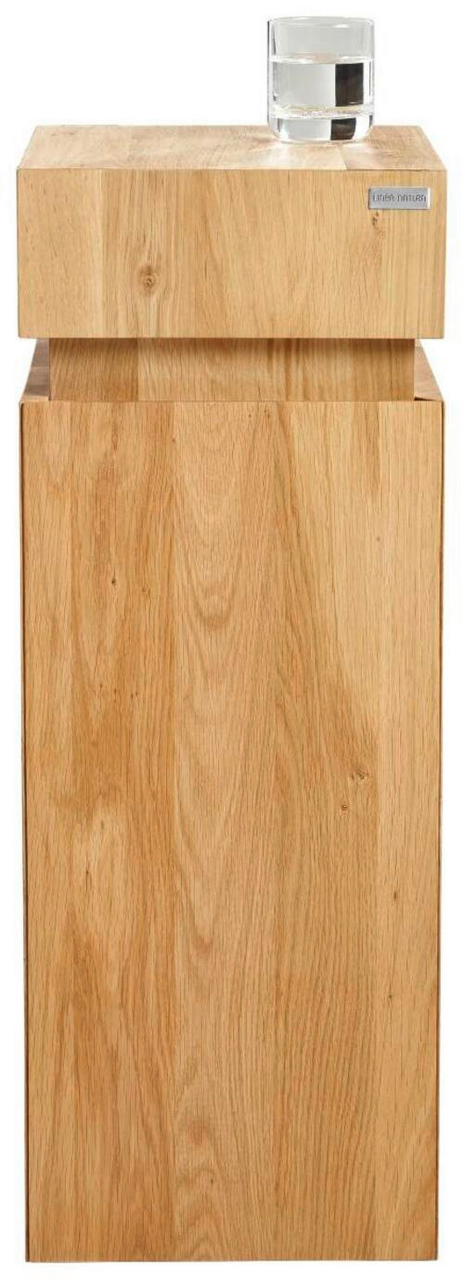 BEISTELLTISCH in Holz 30/30/80 cm  - Eichefarben, MODERN, Holz (30/30/80cm) - Linea Natura