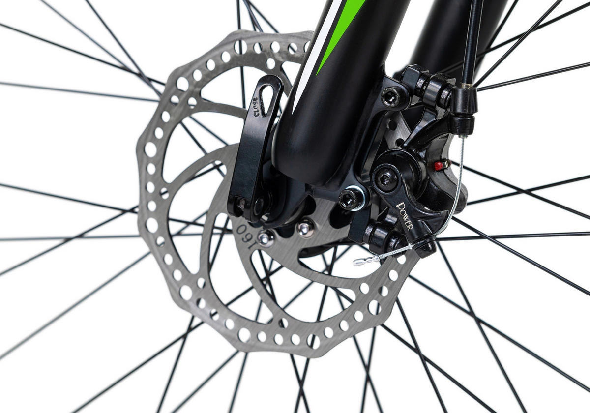 MOUNTAINBIKE 27,5 Zoll  - Schwarz/Grün, Basics, Metall (139/76/21cm) - KS Cycling