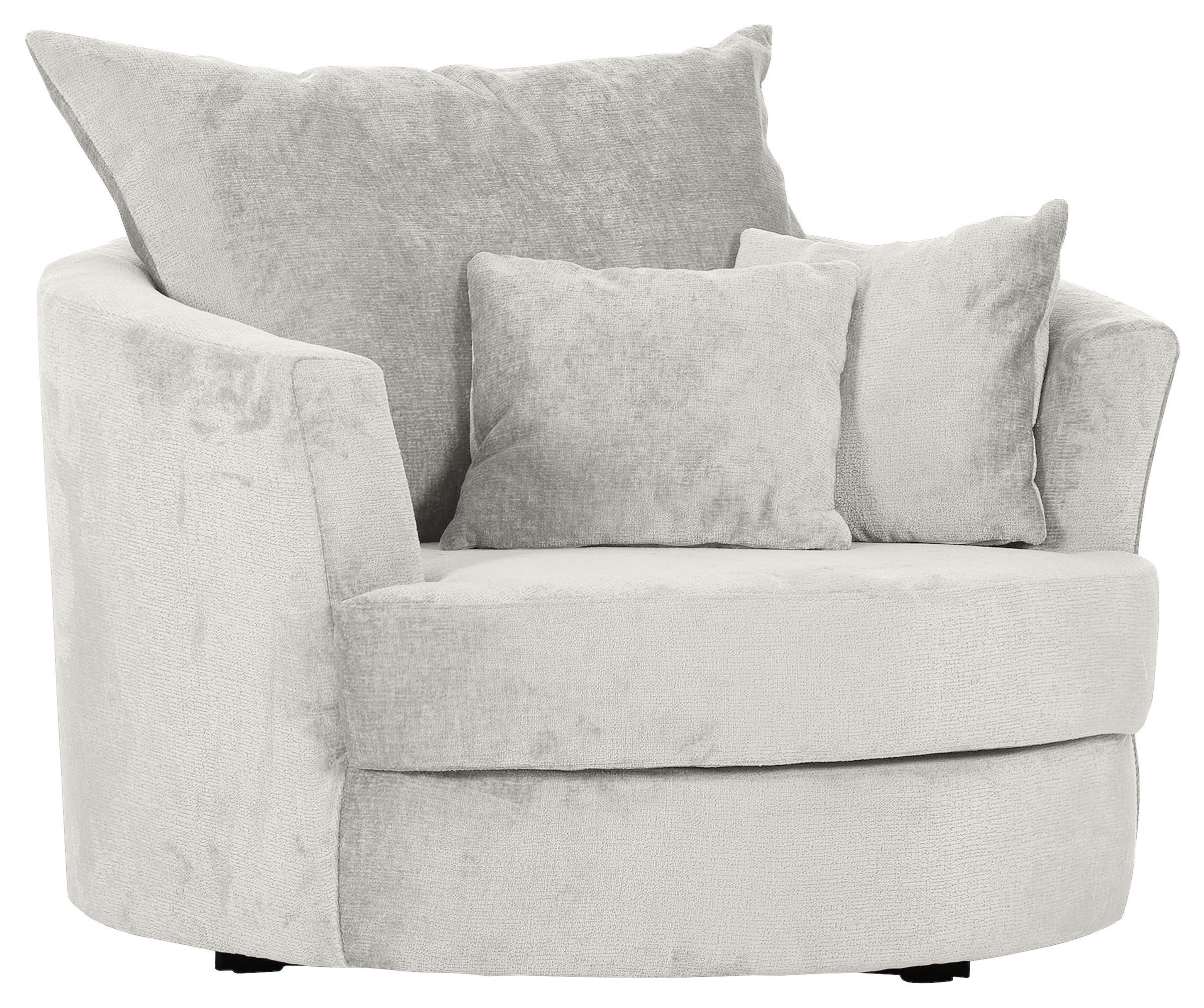 KRESLO, textil, béžová - čierna/béžová, Konventionell, kov/textil (115/72/115cm) - Carryhome