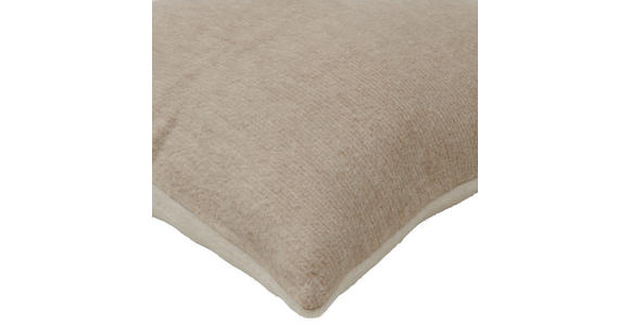 ZIERKISSEN 45/45 cm - Taupe/Beige, KONVENTIONELL (45/45cm) - Novel