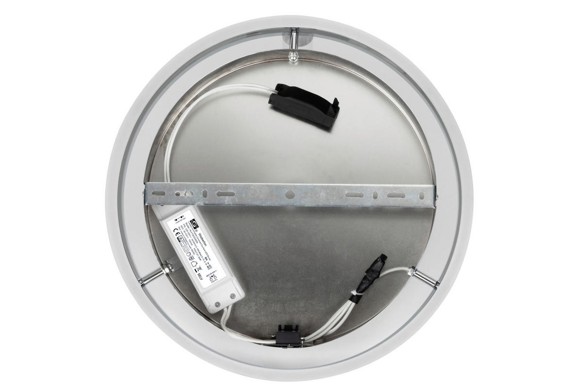 LED-DECKENLEUCHTE Bunda 40/11 cm  - Klar, Design, Glas/Kunststoff (40/11cm) - Glandor