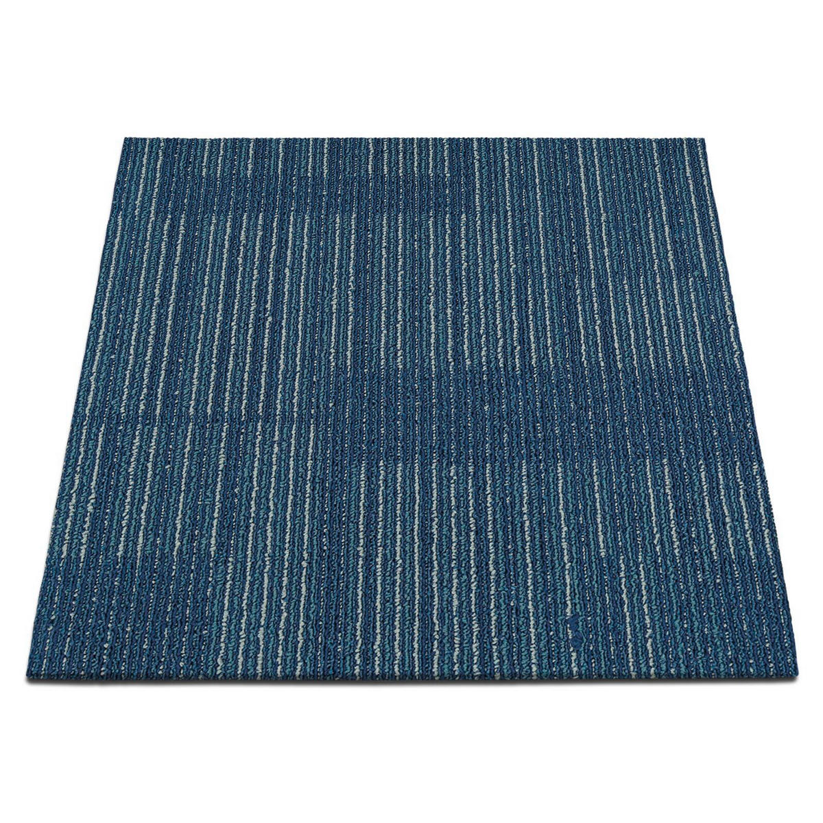 TEPPICHFLIESE - Blau, Basics, Kunststoff (50/50cm) - Esposa