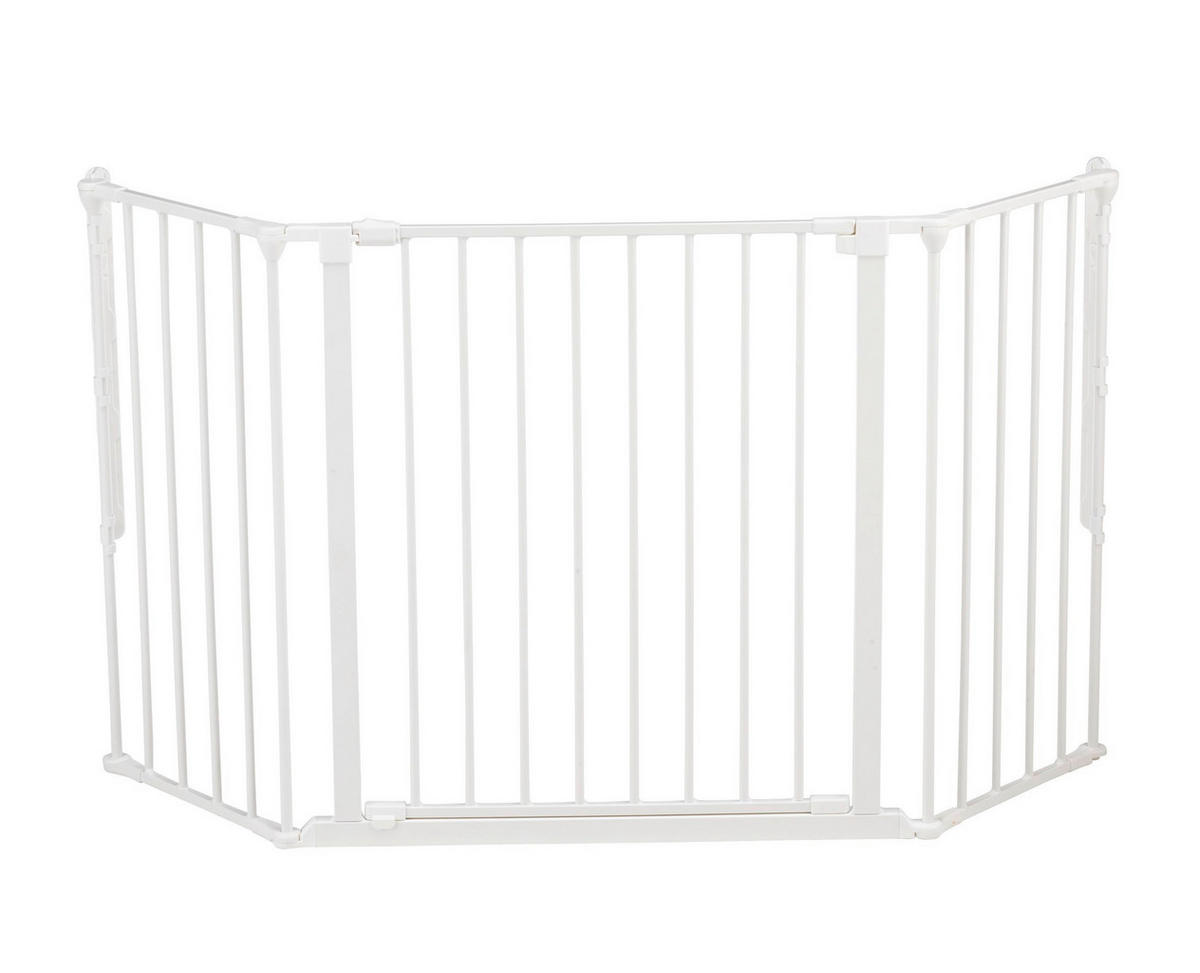 TREPPENSCHUTZGITTER zum Schrauben 223/70,5 cm  - Weiß, Basics, Kunststoff/Metall (223/70,5cm) - Baby Dan