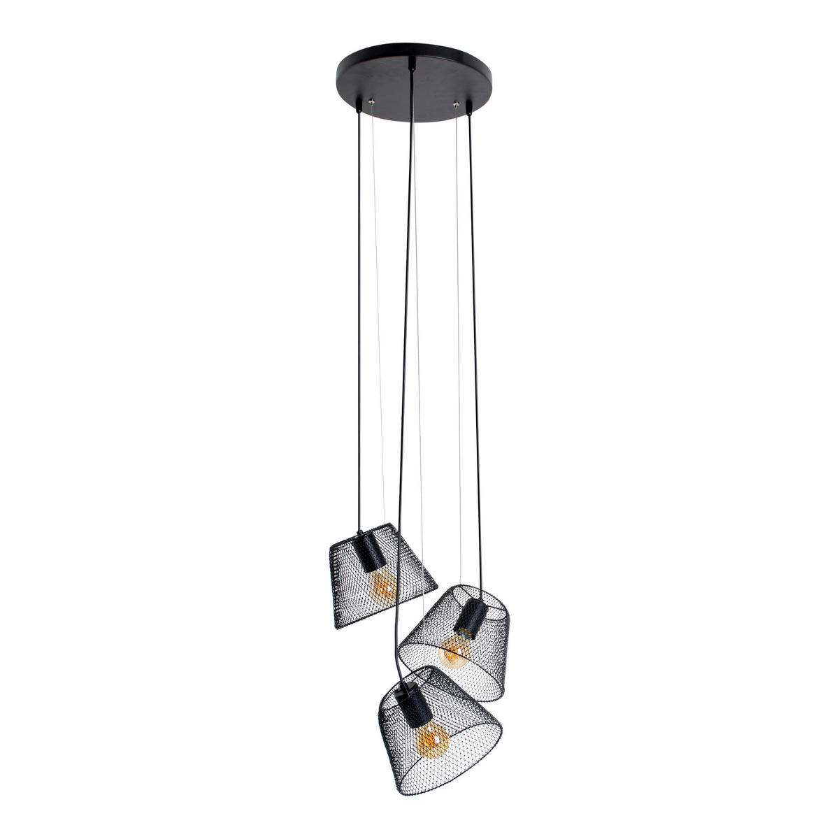 HÄNGELEUCHTE KORIE 20/120 cm   - Schwarz, Trend, Kunststoff/Metall (20/120cm) - Näve