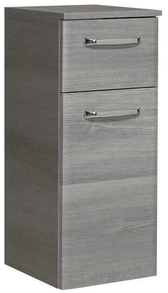 UNTERSCHRANK 30/72/33 cm   - Chromfarben/Graphitfarben, Design, Glas/Holzwerkstoff (30/72/33cm) - Xora
