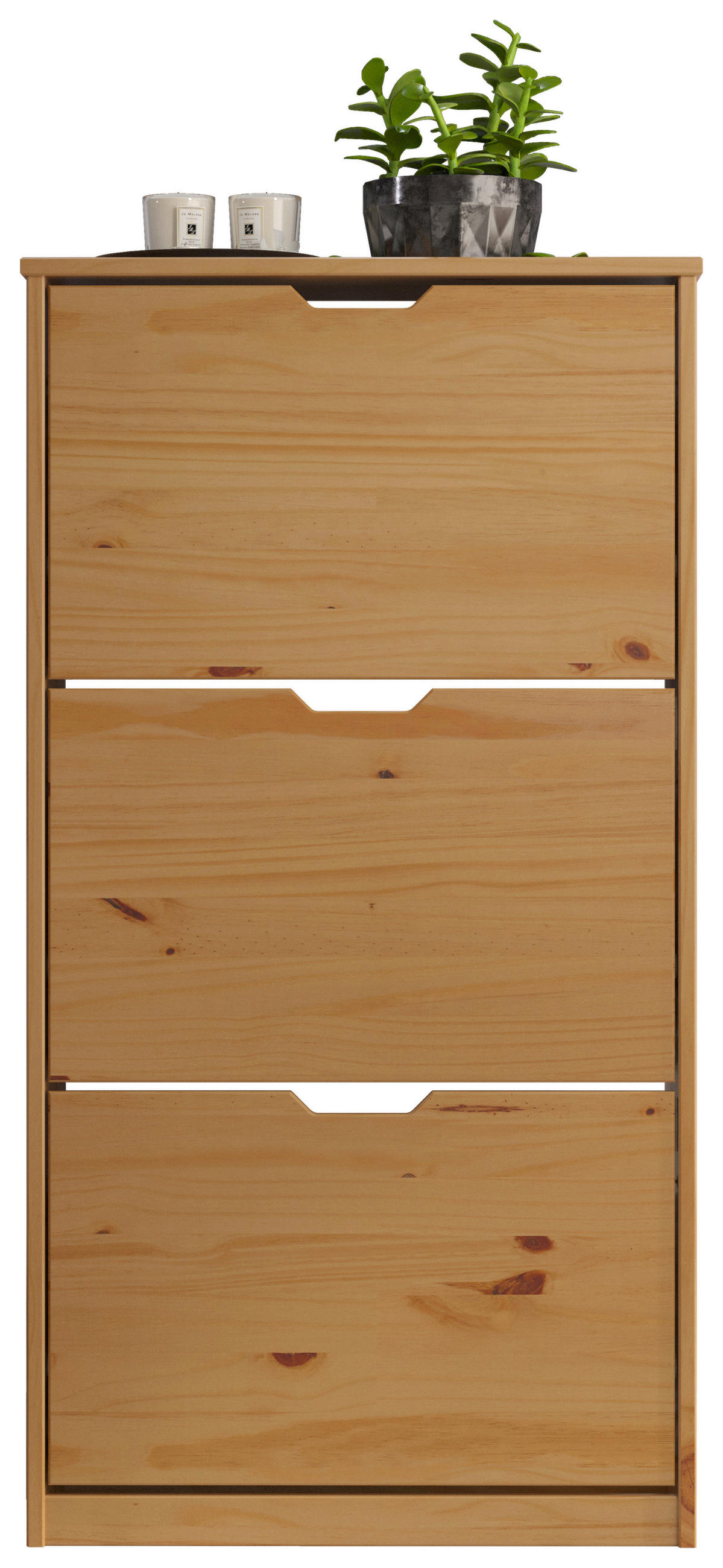 SCHUHKIPPER  in 60/114/25 cm  - Honig, MODERN, Holz (60/114/25cm)