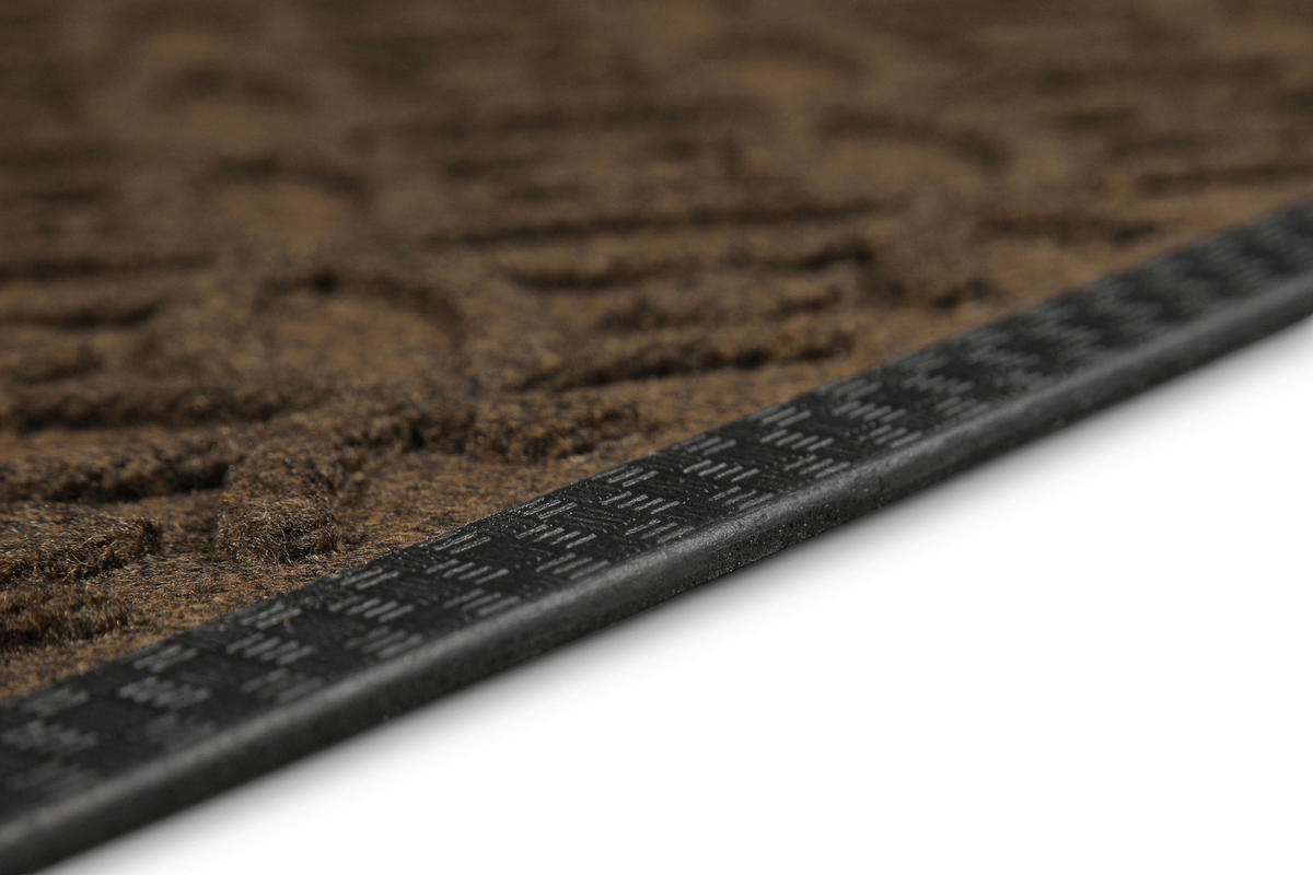 FUßMATTE 45/75 cm Midnight Mosaic  - Dunkelbraun, KONVENTIONELL, Kunststoff/Textil (45/75cm) - WECON HOME