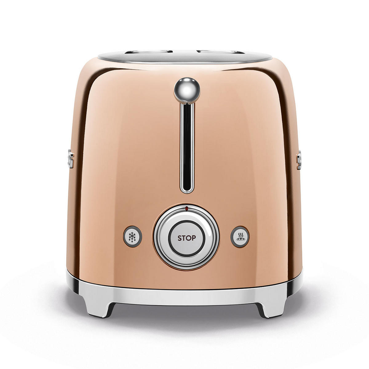 TOASTER  - Roségold, Design, Metall (31/19,8/19,5cm) - SMEG