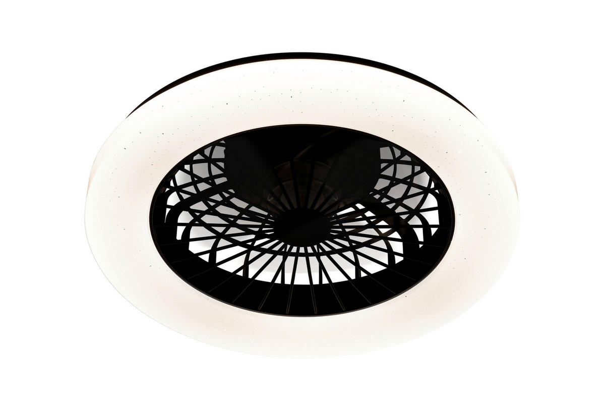 PLAFONSKI VENTILATOR   - providno/bela, Trendi, plastika (48,5/14cm) - Mican