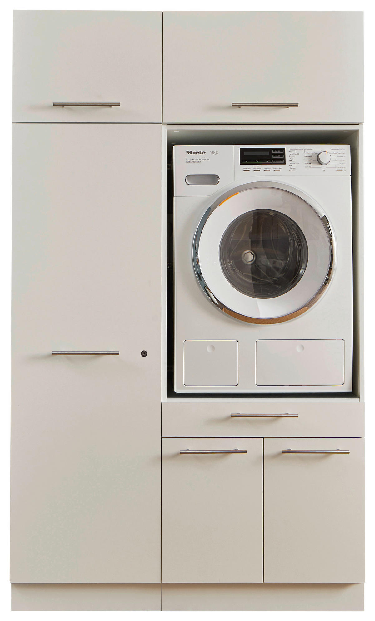 HAUSWIRTSCHAFTSRAUM 167,5/200/67,5 cm  in Weiß  - Weiß, Design, Holzwerkstoff (167,5/200/67,5cm)