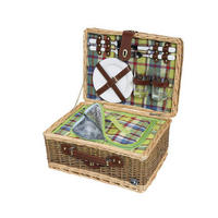 SADA NA PIKNIK - hnědá, Basics, dřevo (30/21/41cm)