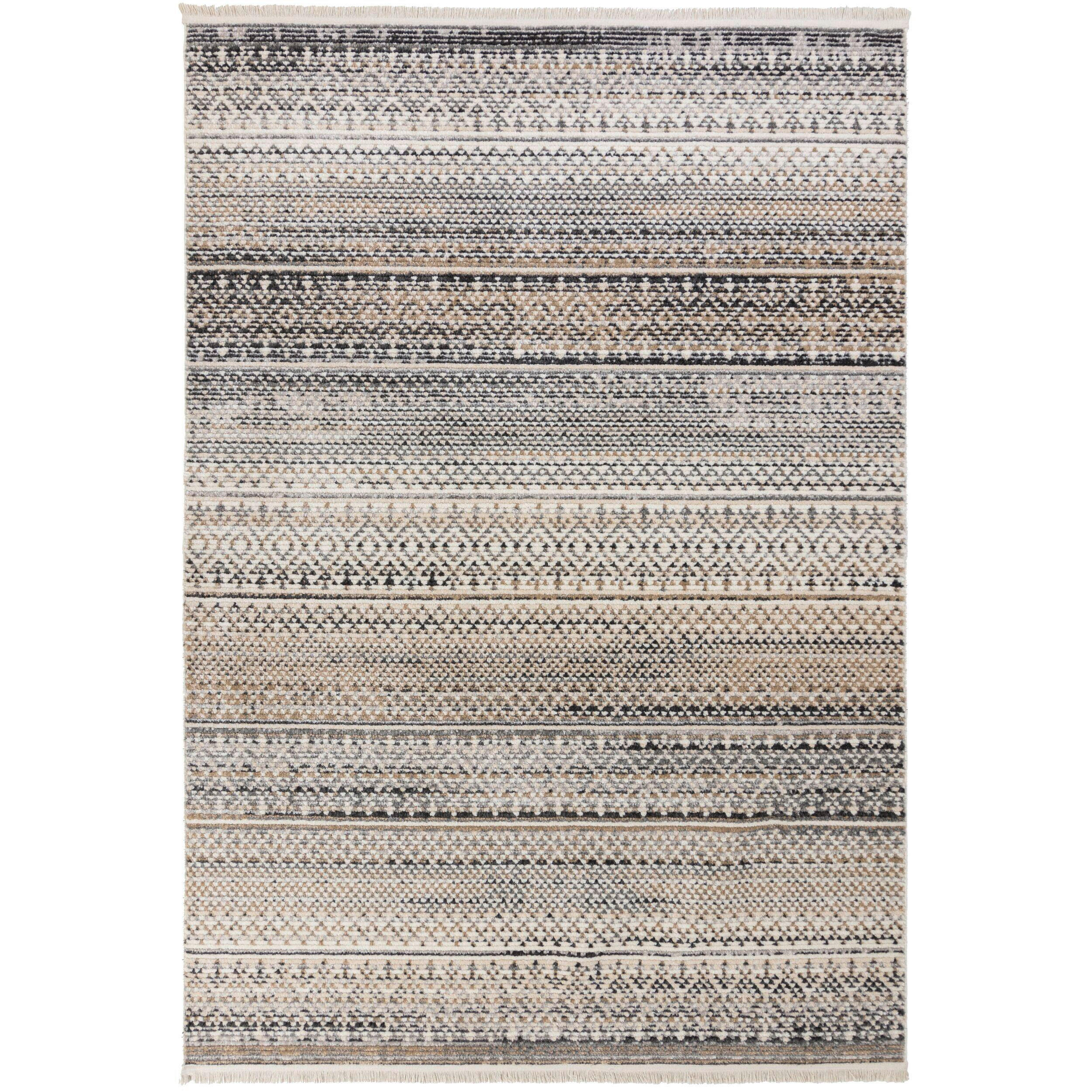 Flair Rugs Flachwebeteppich Santiago Beige 80x140 cm