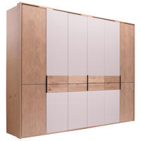 DREHTÜRENSCHRANK Taupe, Eichefarben  - Taupe/Eichefarben, Konventionell, Holz/Holzwerkstoff (300/229/59cm) - Dieter Knoll