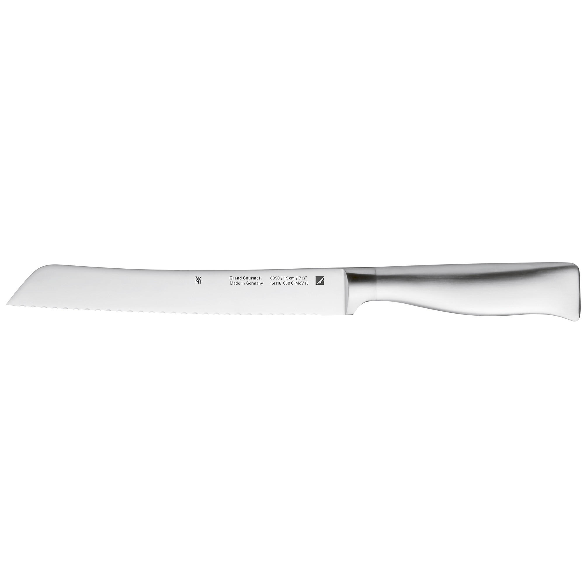NOŽ ZA KRUH Grand Gourmet 37/8/3 cm čelik - boje oplemenjenog čelika, Konvencionalno, metal (37/8/3cm) - WMF