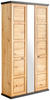 GARDEROBENSCHRANK 103/196,5/38,5 cm  - Schwarz/Eiche Artisan, LIFESTYLE, Holzwerkstoff/Metall (103/196,5/38,5cm) - Hom`in
