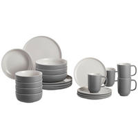 KOMBISERVICE Grau Jasper 20-teilig 4 Personen  - Grau, Basics, Keramik - Ritzenhoff Breker