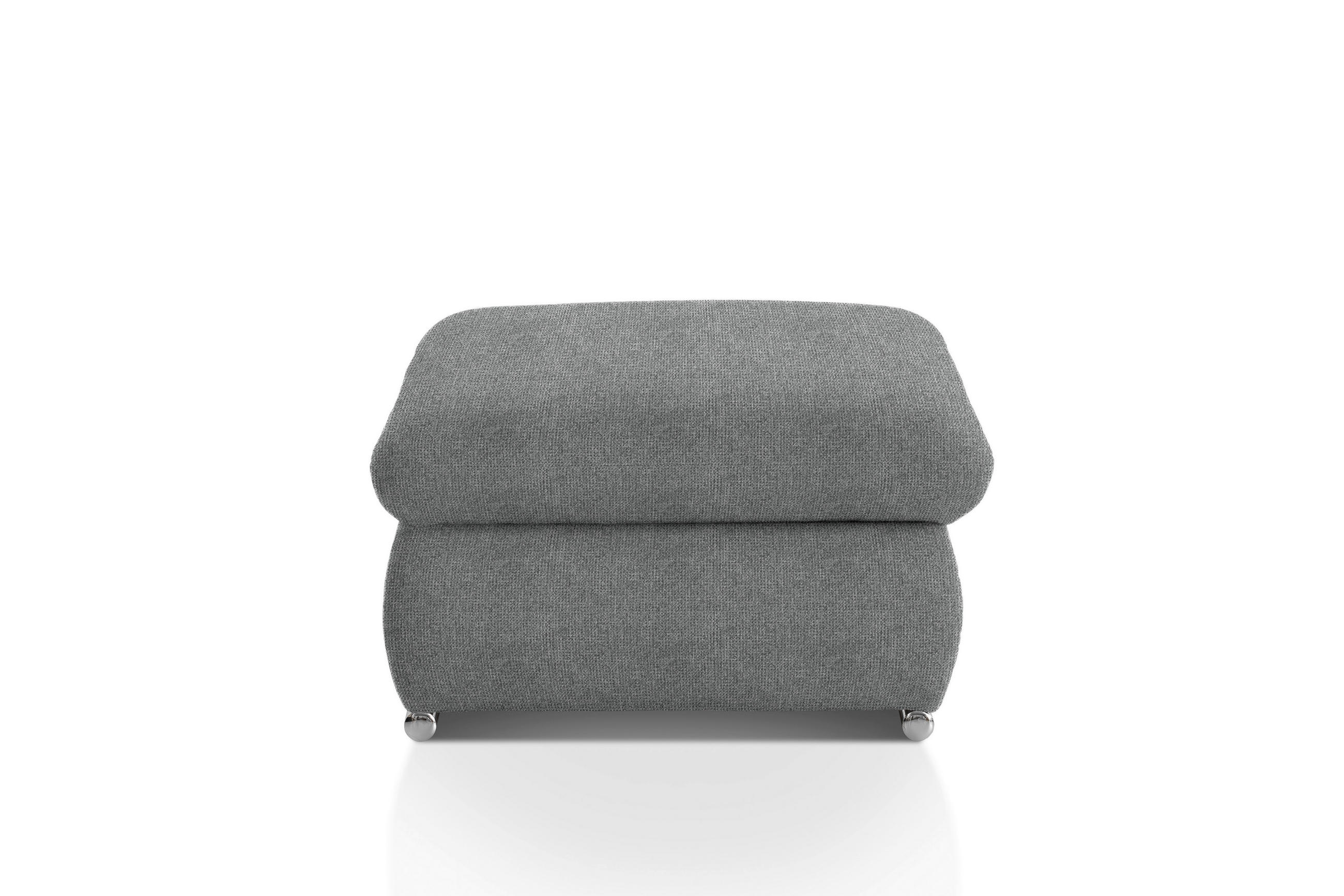 Thumbnail - Livetastic Hocker, Dunkelgrau, Textil, rechteckig, 101x45x74 cm, Made in EU, Stauraum, Wohnzimmer, Hocker, Sitzhocker