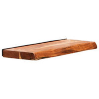 WANDBOARD Akazie massiv Naturfarben  - Naturfarben, Natur, Holz (60/3,5/20cm) - Livetastic