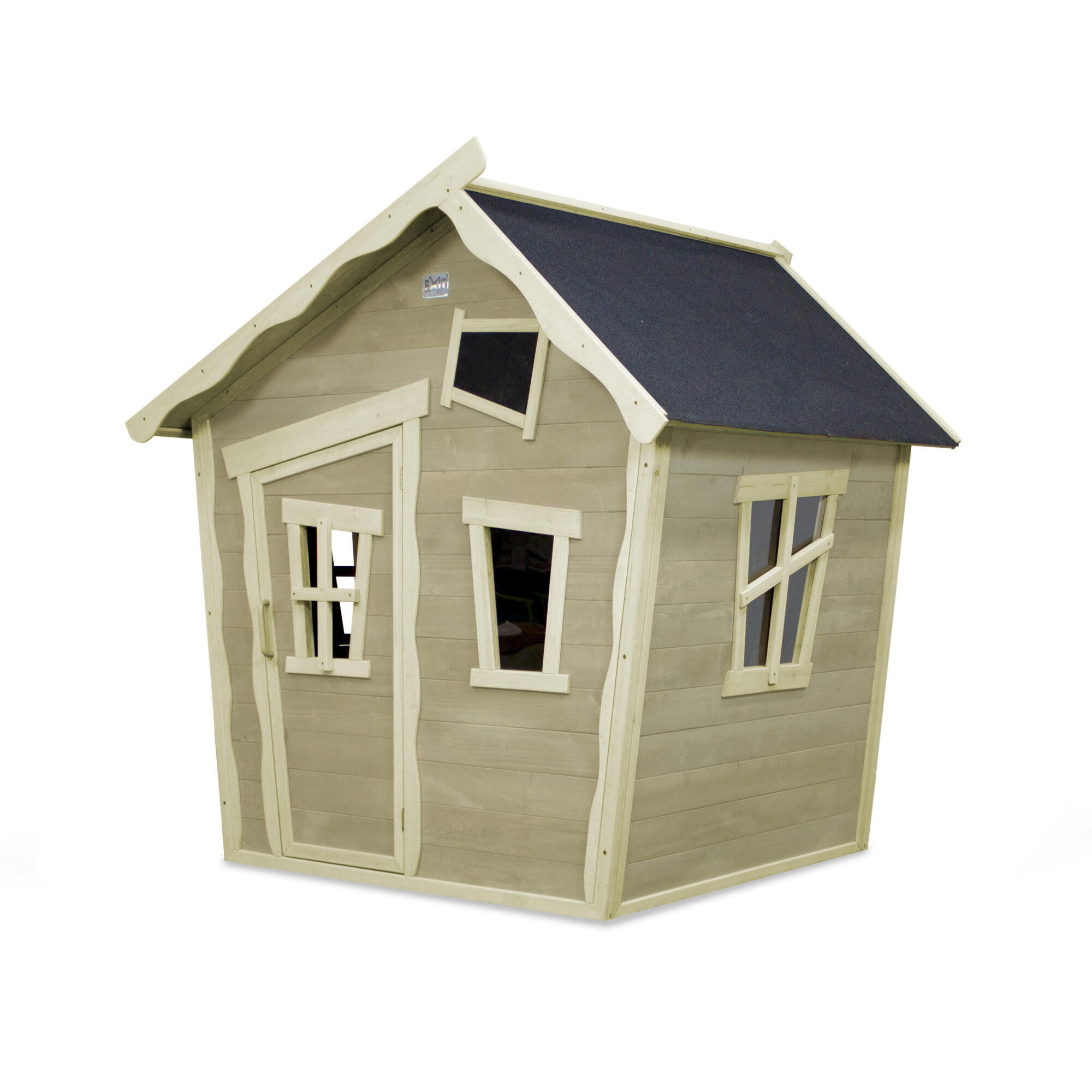 SPIELHAUS  - Braun, KONVENTIONELL, Holz - EXIT Toys