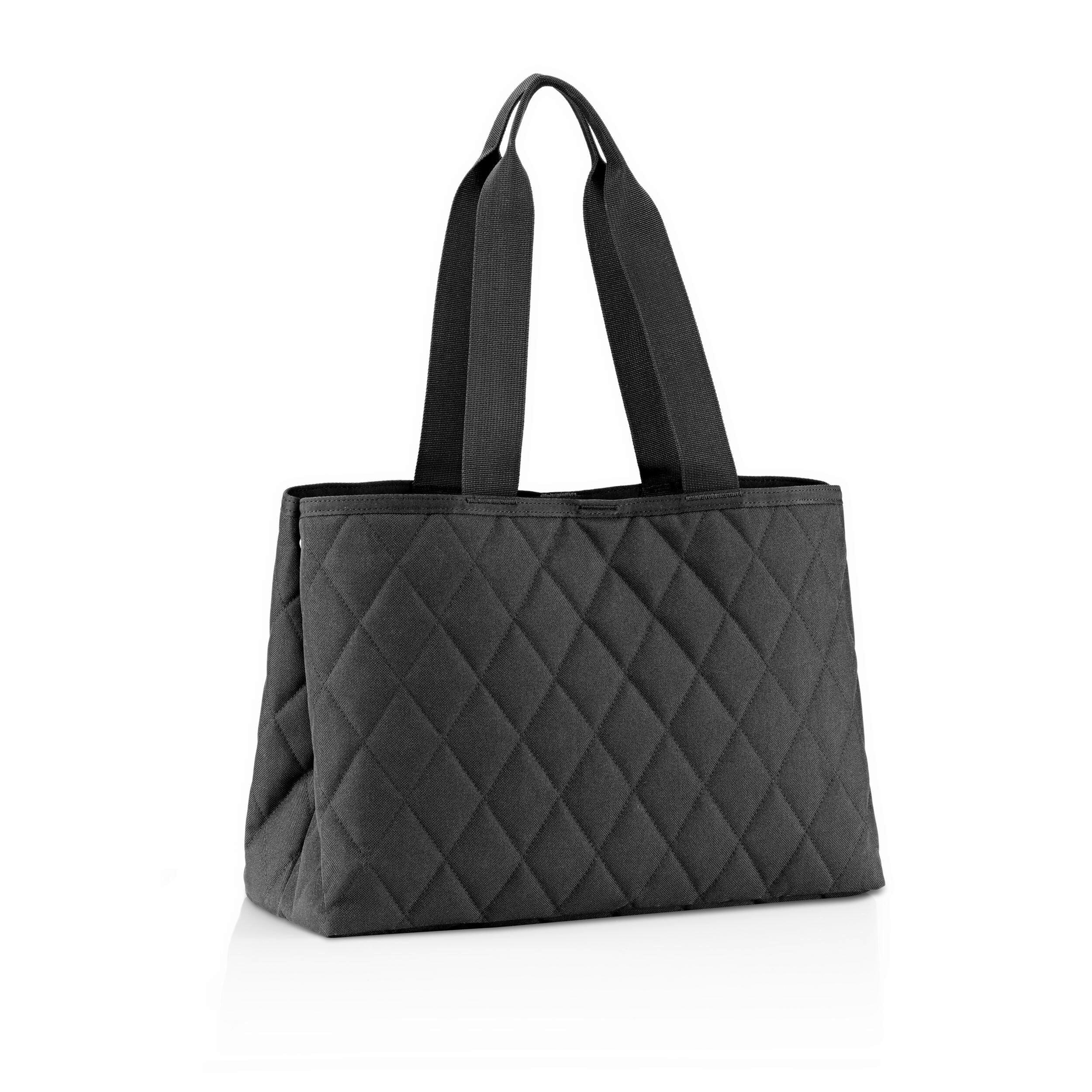 BEVÁSÁRLÓ TÁSKA - fekete, Basics, textil (39/28/16cm) - Reisenthel
